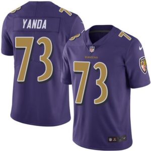 68624e5261c41_1 Ravens #73 Marshal Yanda Purple Men's Stitched NFL Limited Rush Jersey