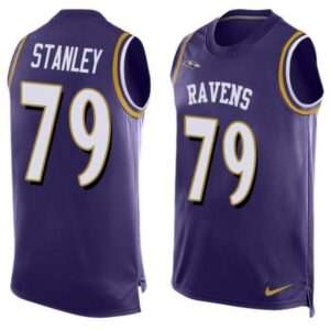 68624e67352a6_1 Ravens #79 Ronnie Stanley Purple Team Color Men's Stitched NFL Limited Tank Top Jersey