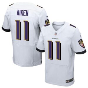 68624edcbef87_1 Ravens #11 Kamar Aiken White Men's Stitched NFL New Elite Jersey