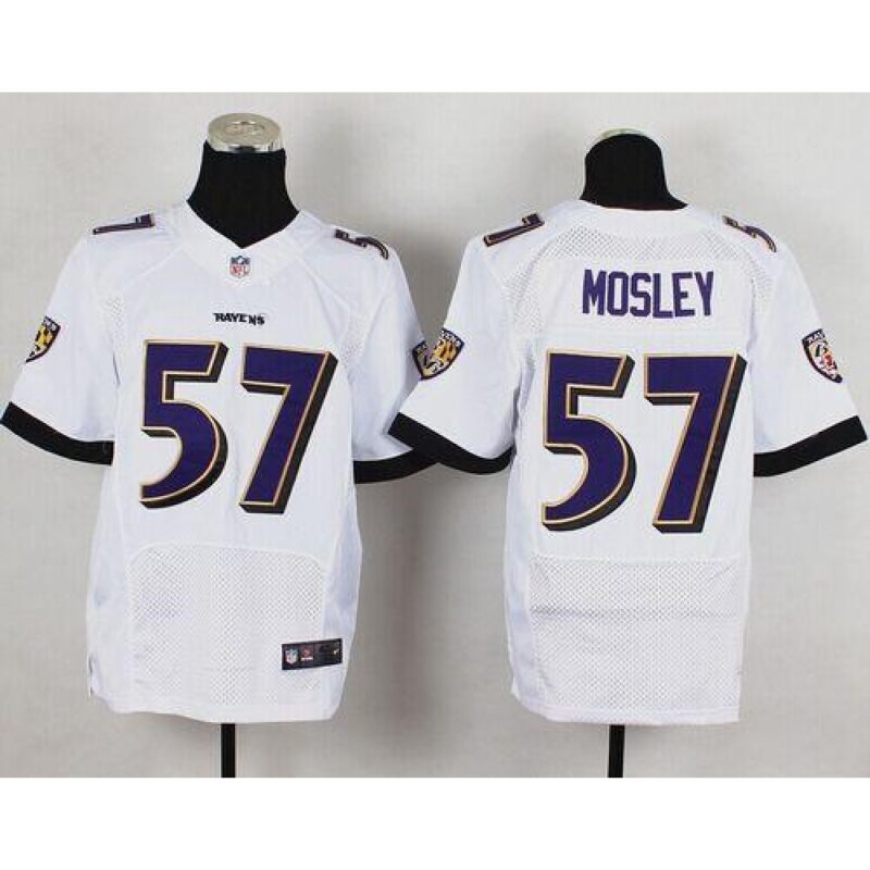 68624f034743f_1 Ravens #57 C.J. Mosley White Men's Stitched NFL New Elite Jersey