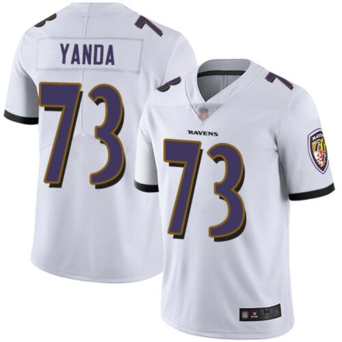 68624f4cc3481_1 Men's Baltimore Ravens #73 Marshal Yanda White Vapor Untouchable Limited NFL Jersey