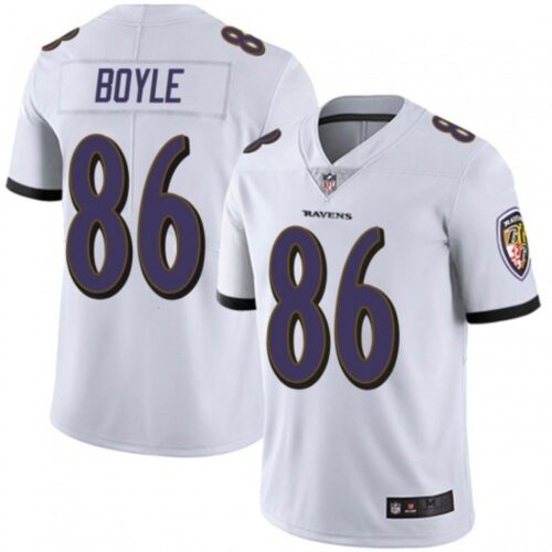 68624f6ca31e9_1 Men's Baltimore Ravens #86 Nick Boyle White Vapor Untouchable Limited Jersey