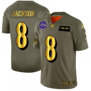 68624faa62a0f_1 Men's Baltimore Ravens #8 Lamar Jackson 2019 Olive/Gold Salute To Service Limited Stitched NFL Jersey