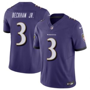 68624fe526aae_1 Men's Baltimore Ravens #3 Odell Beckham Jr. Purple 2023 F.U.S.E. Vapor Untouchable Stitched Football Jersey