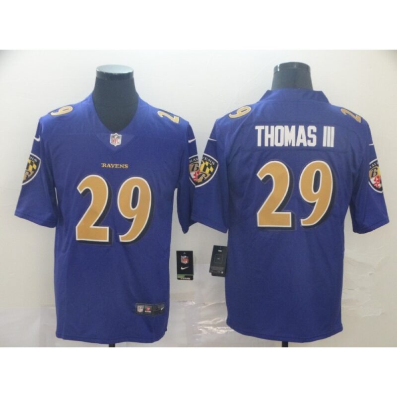 68625028b42d0_1 Men's Baltimore Ravens #29 Earl Thomas III Purple Color Rush NFL Jersey