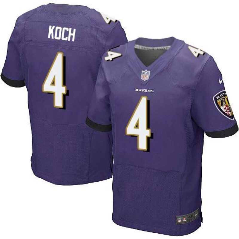 6862504f9d327_1 Ravens #4 Sam Koch Purple Team Color Men's Stitched NFL New Elite Jersey