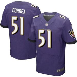 6862505a11376_1 Ravens #51 Kamalei Correa Purple Team Color Men's Stitched NFL New Elite Jersey