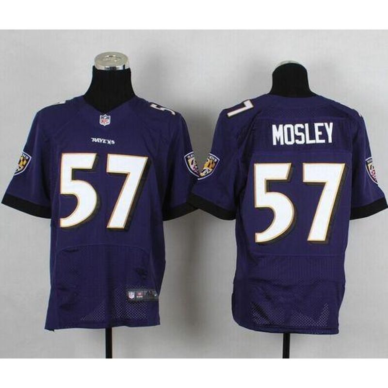 6862506578db6_1 Ravens #57 C.J. Mosley Purple Team Color Men's Stitched NFL New Elite Jersey