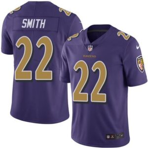 686250a75f6e6_1 Ravens #22 Jimmy Smith Purple Men's Stitched NFL Limited Rush Jersey