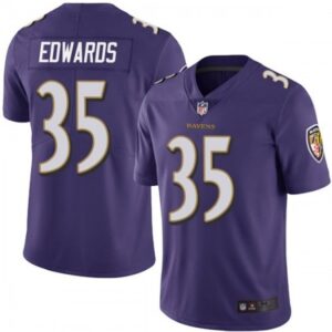 686250d0e9495_1 Men's Baltimore Ravens #35 Gus Edwards Purple Vapor Untouchable Limited Jersey