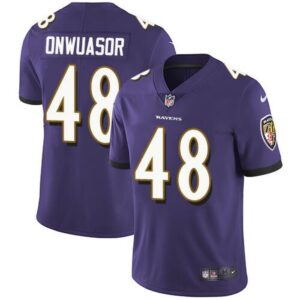 686250f3ef069_1 Men's Baltimore Ravens #48 Patrick Onwuasor Purple Vapor Untouchable Limited NFL Jersey