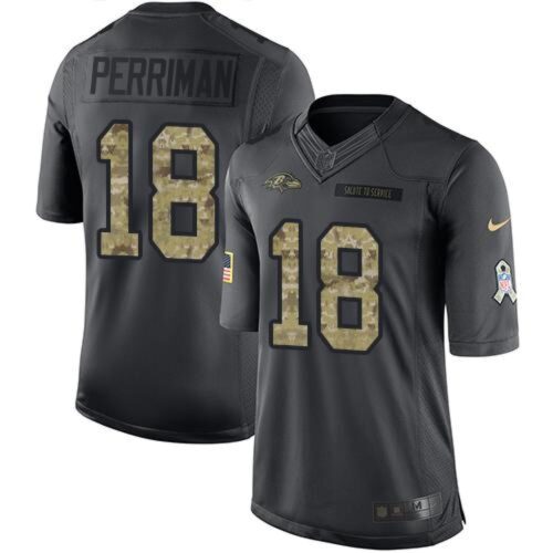 6862511a5b7ce_1 Ravens #18 Breshad Perriman Black Men's Stitched NFL Limited 2016 Salute to Service Jersey
