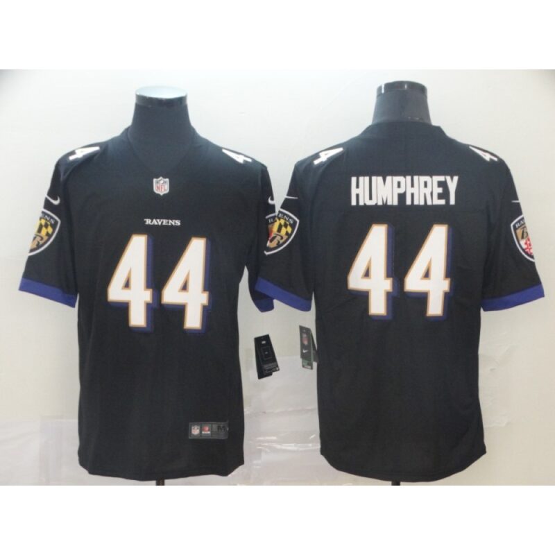 6862514b8b415_1 Men's Baltimore Ravens #44 Marlon Humphrey Black Vapor Untouchable Limited NFL Jersey