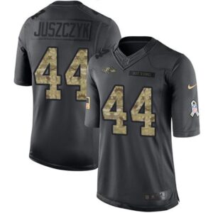 6862514eeb74b_1 Ravens #44 Kyle Juszczyk Black Men's Stitched NFL Limited 2016 Salute to Service Jersey