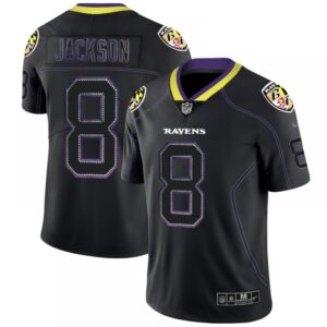6862519d1d38d_1 Men's Baltimore Ravens #8 Lamar Jackson Black 2018 Lights Out Color Rush Limited Stitched NFL Jersey