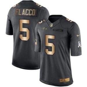 686251e564e96_1 Ravens #5 Joe Flacco Black Men's Stitched NFL Limited Gold Salute To Service Jersey