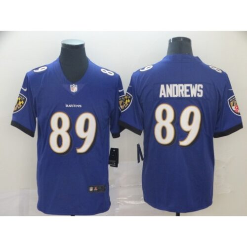 686251ec3bee7_1 Men's Baltimore Ravens #89 Mark Andrews Blue Vapor Untouchable Limited NFL Jersey