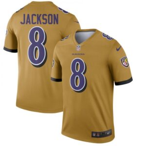 686252147e433_1 Men's Baltimore Ravens #8 Lamar Jackson Gold Inverted Legend NFL Jersey