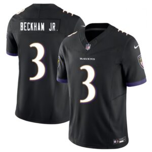 68625262901b9_1 Men's Baltimore Ravens #3 Odell Beckham Jr. Black 2023 F.U.S.E. Vapor Untouchable Stitched Football Jersey