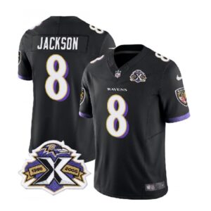 6862527c3c125_1 Men's Baltimore Ravens #8 Lamar Jackson Black 2023 F.U.S.E With Patch Throwback Vapor Limited Jersey