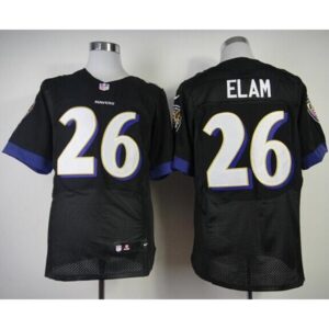 686252bb96ae1_1 Ravens #26 Matt Elam Black Alternate Men's Stitched NFL New Elite Jersey