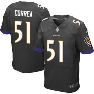 686252d501546_1 Ravens #51 Kamalei Correa Black Alternate Men's Stitched NFL New Elite Jersey