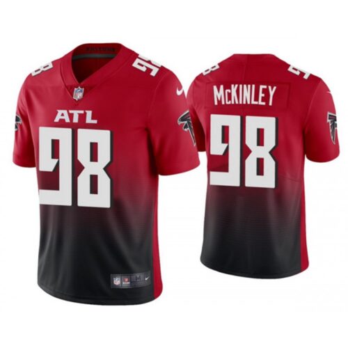 686252eeb942c_1 Men's Atlanta Falcons #98 Takkarist McKinle New Red Vapor Untouchable Limited Stitched Jersey