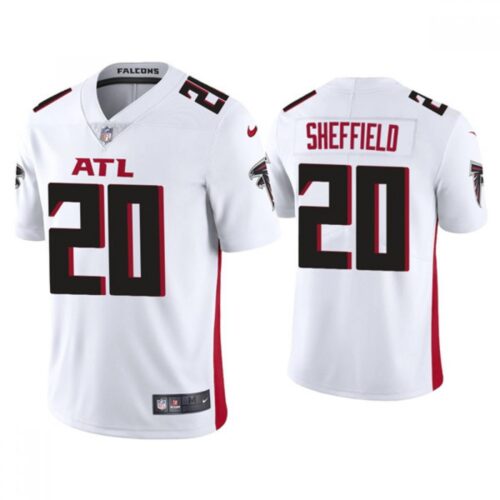 68625356e727b_1 Men's Atlanta Falcons #20 Kendall Sheffield New White Vapor Untouchable Limited Stitched NFL Jersey