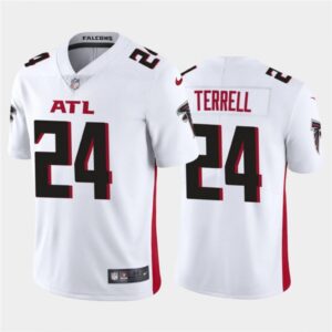 6862535e28dd7_1 Men's Atlanta Falcons #24 A.J. Terrell New White Vapor Untouchable Limited Stitched NFL Jersey