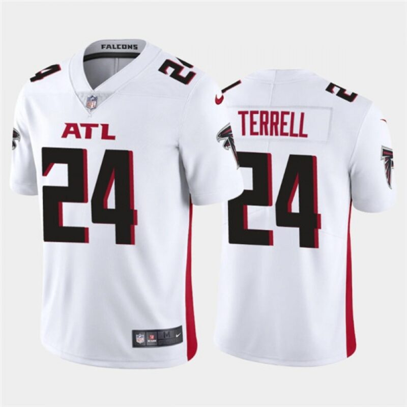 6862535e28dd7_1 Men's Atlanta Falcons #24 A.J. Terrell New White Vapor Untouchable Limited Stitched NFL Jersey