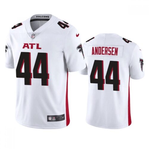 6862536c01453_1 Men's Atlanta Falcons #44 Troy Andersen White NFL Draft Vapor Untouchable Limited Stitched Jersey