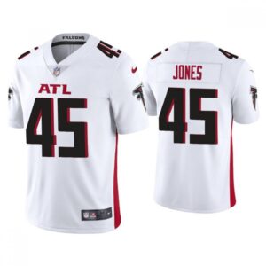 6862536f75afd_1 Men's Atlanta Falcons #45 Deion Jones New White Vapor Untouchable Limited Stitched NFL Jersey