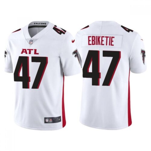 68625372e9d36_1 Men's Atlanta Falcons #47 Arnold Ebiketie White Vapor Untouchable Limited Stitched Jersey