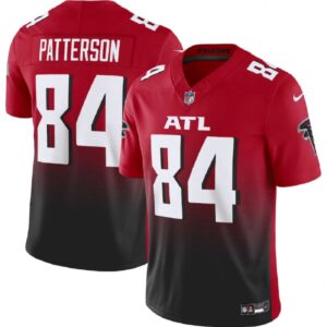 6862544984951_1 Men's Atlanta Falcons #84 Cordarrelle Patterson Red/Black 2023 F.U.S.E. Vapor Untouchable Limited Stitched Football Jersey