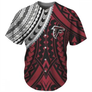 686254571d2d1_1 Men's Atlanta Falcons Red Baseball Jersey