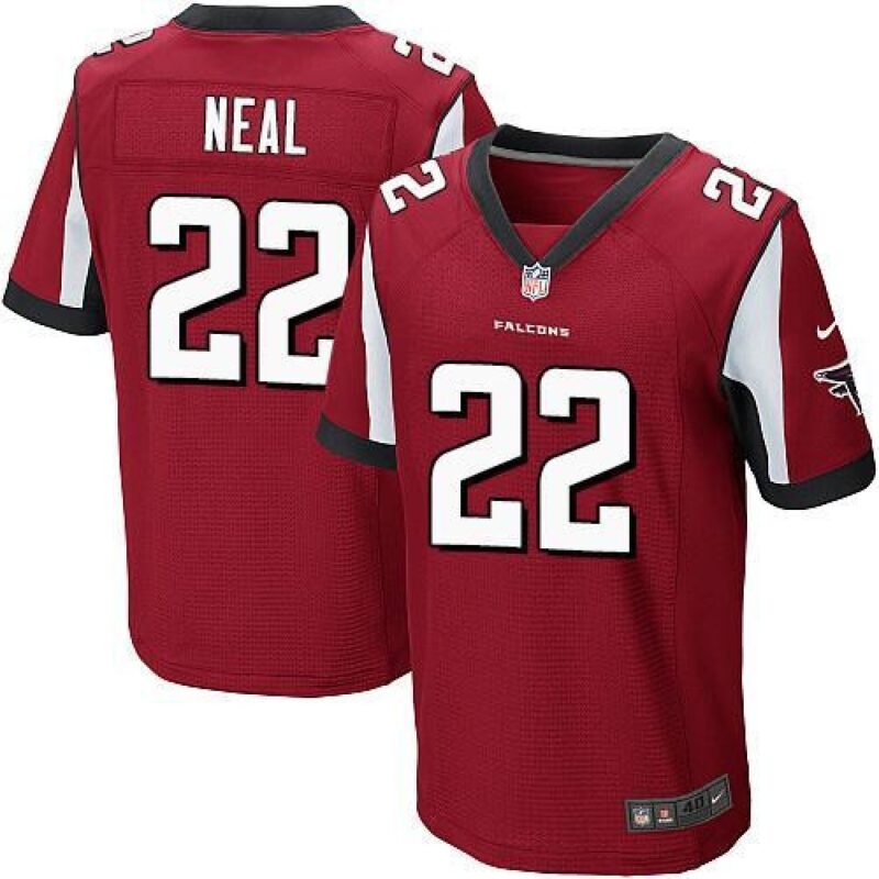 68625461490eb_1 Falcons #22 Keanu Neal Red Team Color Men's Stitched NFL Elite Jersey