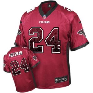6862546832b89_1 Falcons #24 Devonta Freeman Red Team Color Men's Stitched NFL Elite Jersey