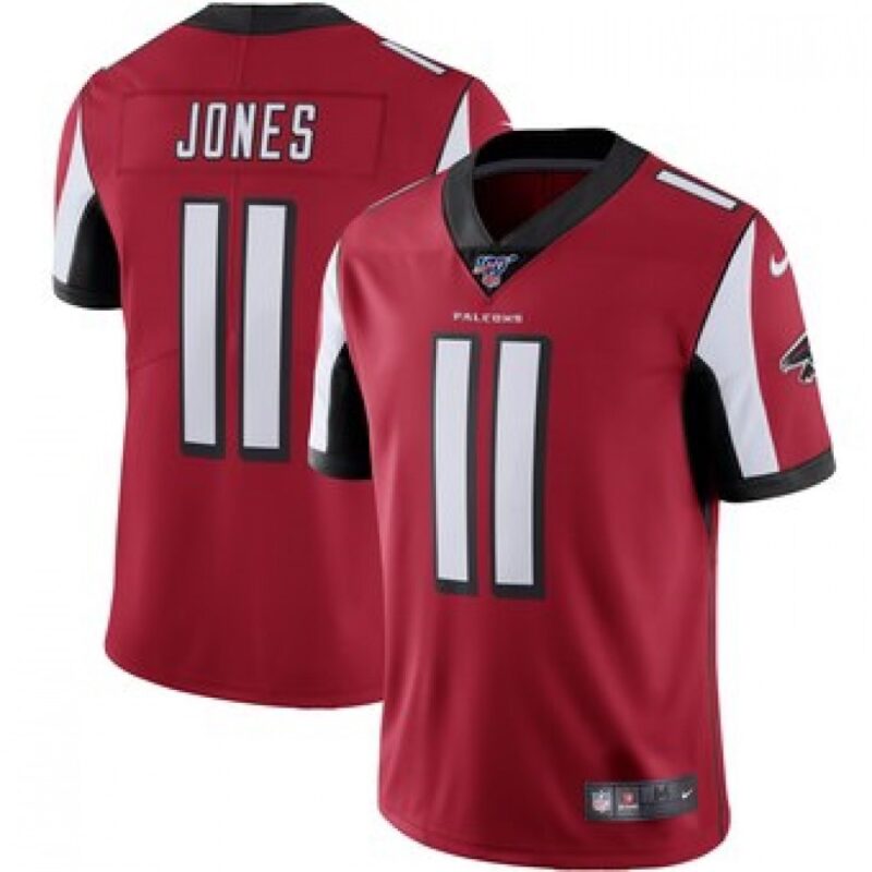 686254934c1fb_1 Men's Atlanta Falcons #11 Julio Jones Red 2019 100th Season Vapor Untouchable Limited Stitched NFL Jersey