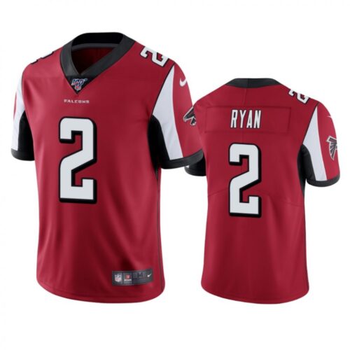 686254c151bca_1 Men's Atlanta Falcons #2 Matt Ryan Red 2019 100th Season Vapor Untouchable Limited Stitched NFL Jersey