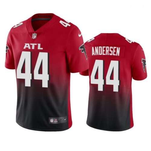 6862552841492_1 Men's Atlanta Falcons #44 Troy Andersen Red Vapor Untouchable Limited Stitched Jersey