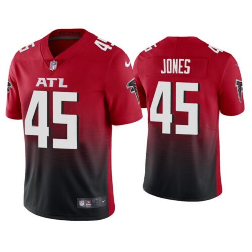 6862552bc7dfb_1 Men's Atlanta Falcons #45 Deion Jones New Red Vapor Untouchable Limited Stitched Jersey