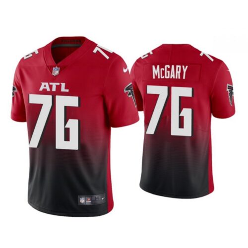 6862555d127bf_1 Men's Atlanta Falcons #76 Kaleb McGary New Red Vapor Untouchable Limited Stitched Jersey