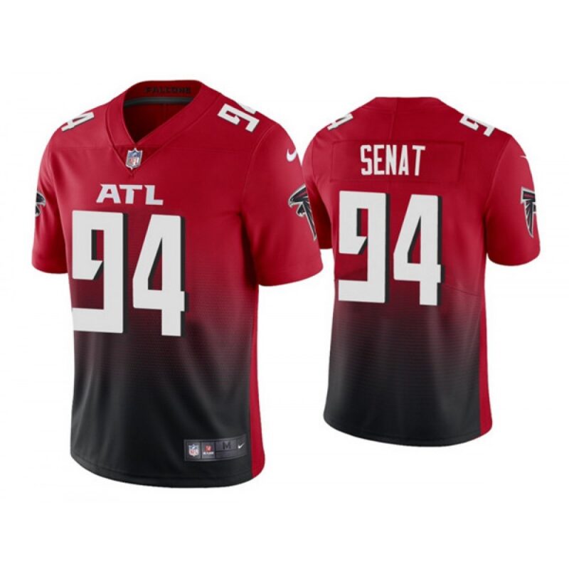 686255799c288_1 Men's Atlanta Falcons #94 Deadrin Senat New Red Vapor Untouchable Limited Stitched Jersey