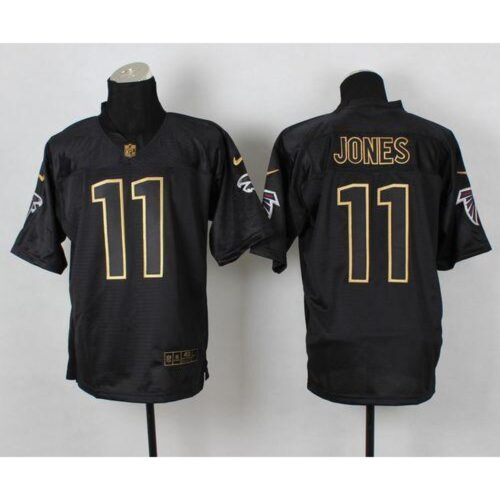 68625591bdc4c_1 Falcons #11 Julio Jones Black Gold No. Fashion Men's Stitched NFL Elite Jersey