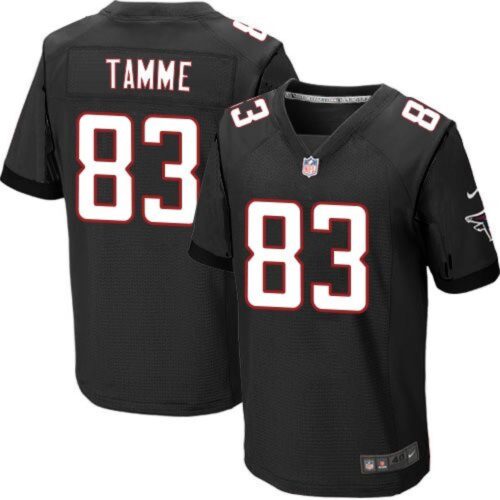 686255dea29f9_1 Falcons #83 Jacob Tamme Black Alternate Men's Stitched NFL Elite Jersey