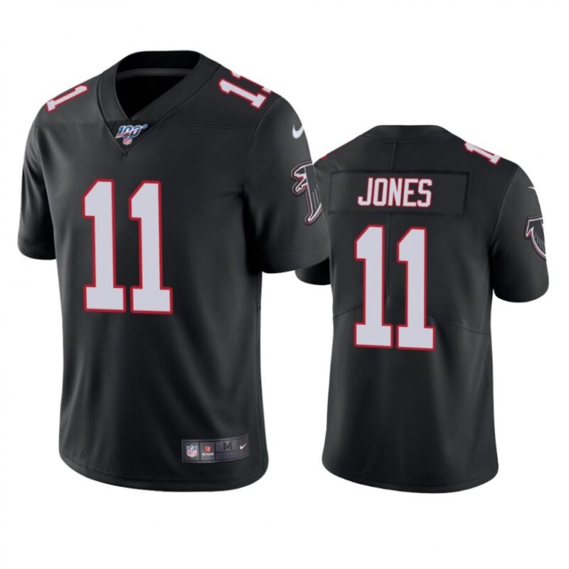 686255ef80847_1 Men's Atlanta Falcons #11 Julio Jones Black 2019 100th Season Vapor Untouchable Limited Stitched NFL Jersey