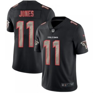 686255f64eebe_1 Men's Atlanta Falcons #11 Julio Jones Black 2018 Impact Limited Stitched NFL Jersey