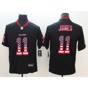 686255fd1fd6d_1 Men's Atlanta Falcons #11 Julio Jones Black 2018 USA Flag Color Rush Limited Fashion NFL Stitched Jersey