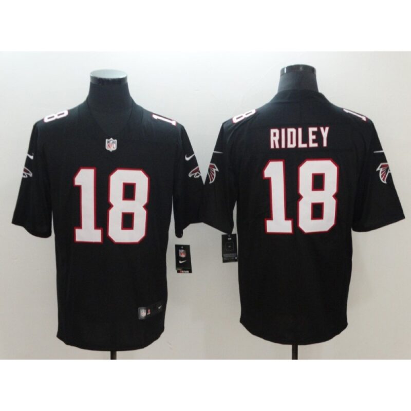 686256232b87f_1 Men's Atlanta Falcons #18 Calvin Ridley Black 2018 NFL Draft Vapor Untouchable Limited Jersey