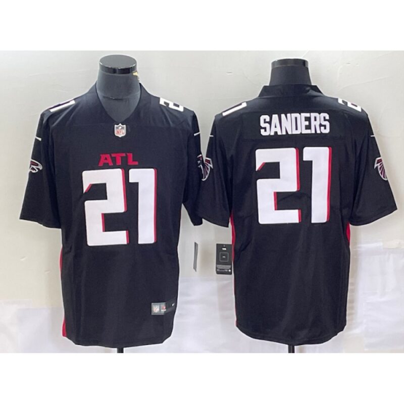 686256304ea81_1 Men's Atlanta Falcons #21 Deion Sanders Black Vapor Untouchable Limited Stitched Jersey